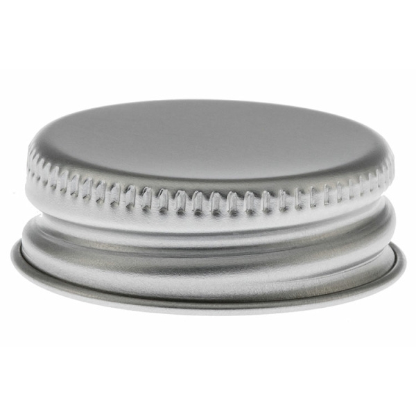 28mm Rolled Edge Aluminium Screw Caps